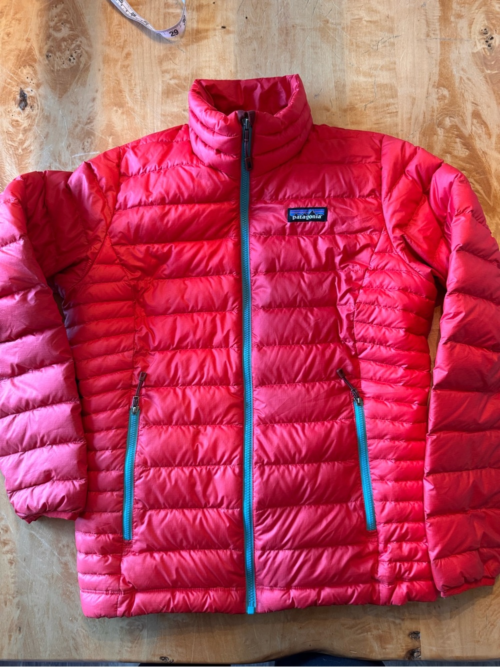 Patagonia Women’s orange red Down Jacket